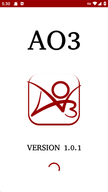 ao3阅读器启动界面